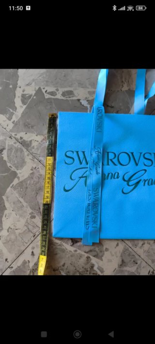 Shopper Swarovski Ariana Grande Blu
