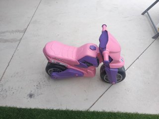 Moto Eléctrica Vespa Niños Rosa