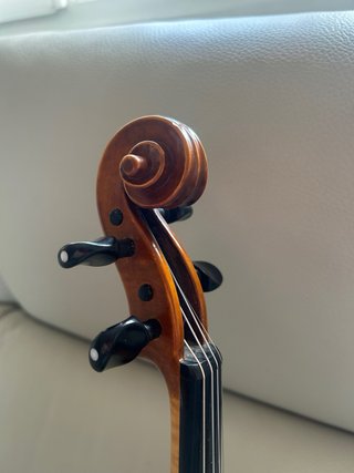 Violín con estuche y arco