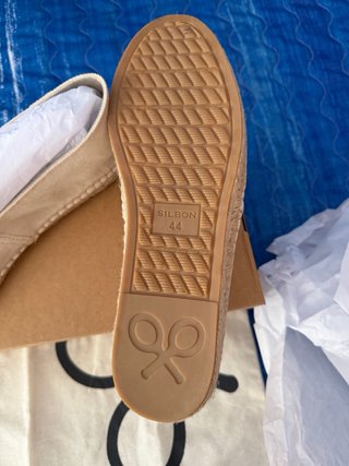 Alpargatas Silbon Beige Talla 44
