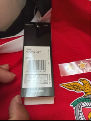 Camisola Benfica 2XL Emirates Fly Better