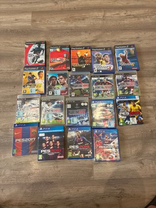 Colección de juegos Pro Evolution Soccer (PES)