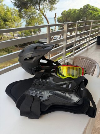 Casco, Gafas y Peto Motocross/MTB