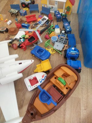 Accesorios Playmobil: Avión, Barco, Coche...