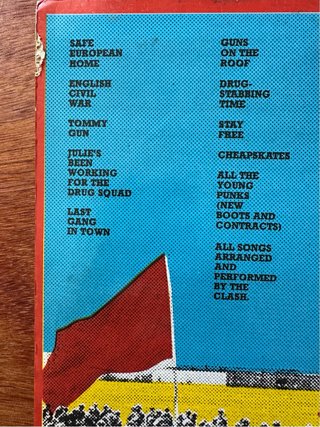 Vinilo The Clash Give 'em Enough Rope 1978 origina