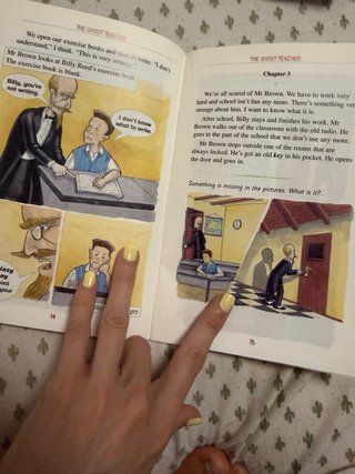 Libro “The ghost teacher”