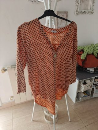 Camisa estampada L