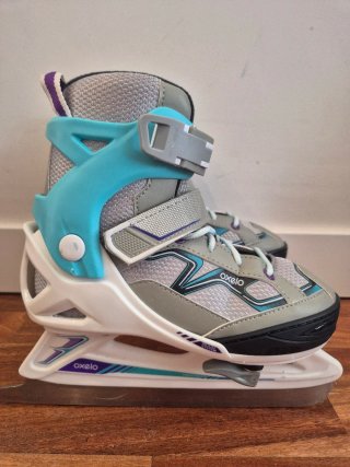 Patines Hielo Oxelo Ajustables Talla 32-35
