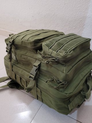 MOCHILA 50 LITROS TACTICA MILITAR VERDE NUEVA _
