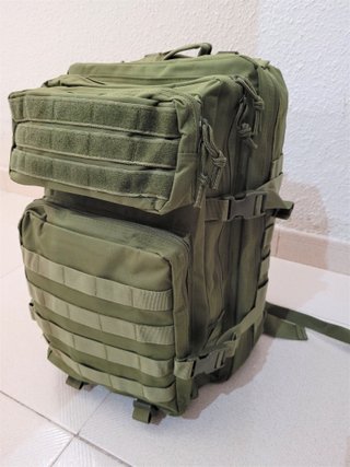 MOCHILA 50 LITROS TACTICA MILITAR VERDE NUEVA _