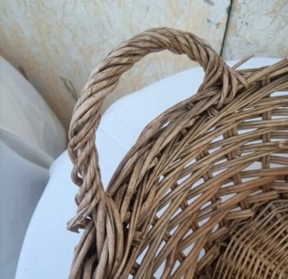 Cesto Grande Vimini 50cm con Manici
