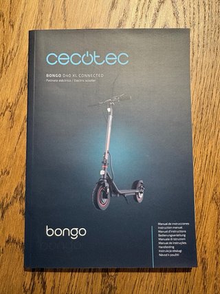 Patinete Eléctrico Cecotec Bongo D40 XL