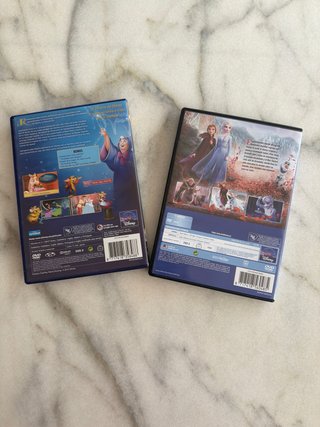 Lote 2 DVDs Disney: Cenicienta y Frozen II