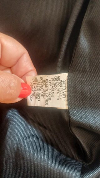 Abrigo Zara Mujer Negro