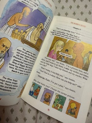 Libro “The mummy’s secret”