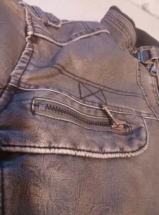 Chaqueta Talla XXXL Hombre Gris