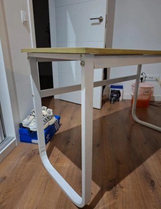 Escritorio madera y metal NEGOCIABLE