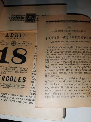 Libros antiguos .Santa.Misa y Apostolado