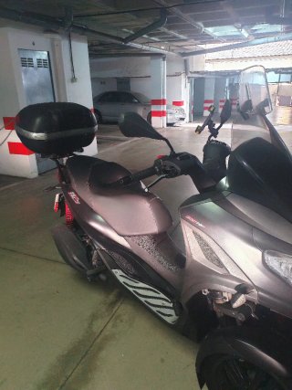 Piaggio Mp3 Negro/Plata