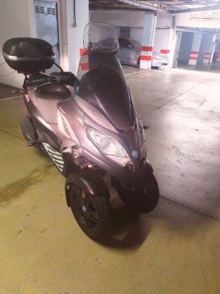 Piaggio Mp3 Negro/Plata