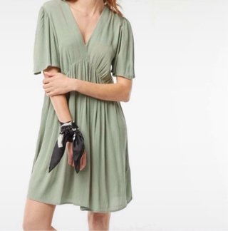 Vestido verde mujer