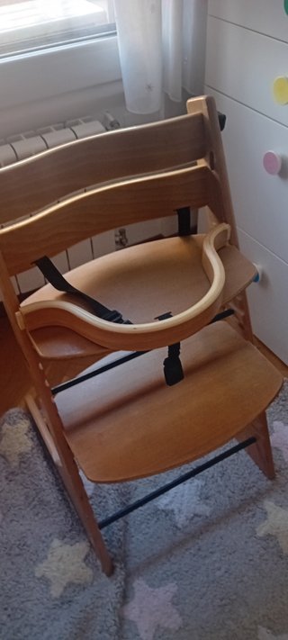 Silla  evolutiva de madera para niños desde 1 año