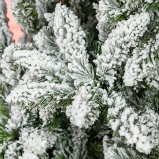 Árbol Navidad Artificial 225cm Nieve Ignífuga