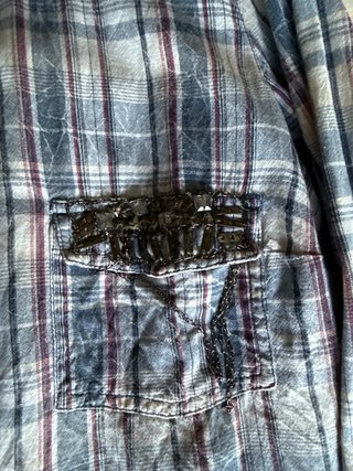 Camisa de cuadros para mujer