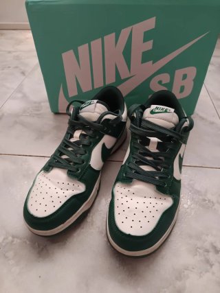 Zapatillas Nike SB Verdes y Blancas