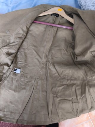 Chaqueta Massimo Dutti verde militar