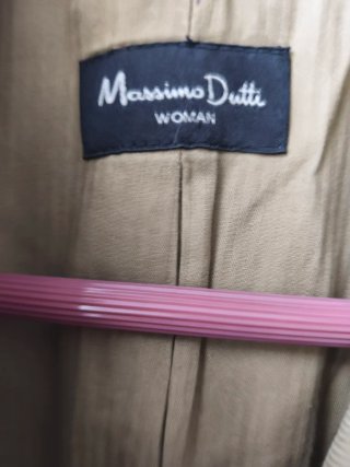 Chaqueta Massimo Dutti verde militar