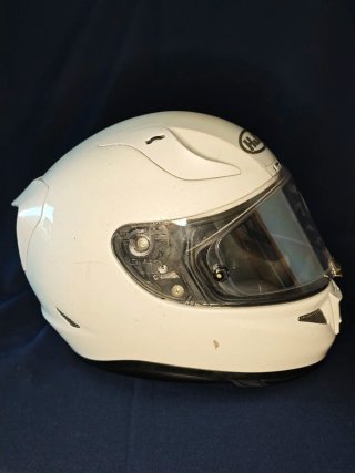 Casco HJC RPHA11 Talla M blanco brillante