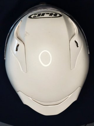 Casco HJC RPHA11 Talla M blanco brillante