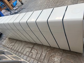 Radiador Aluminio 12 Módulos Blanco