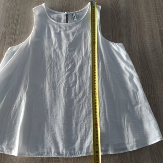 Camiseta Stradivarius Blanca Talla M