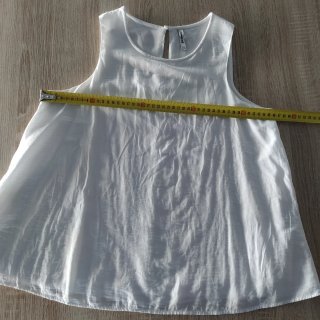 Camiseta Stradivarius Blanca Talla M