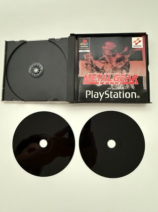 Metal Gear Solid PS1 PAL España Completo
