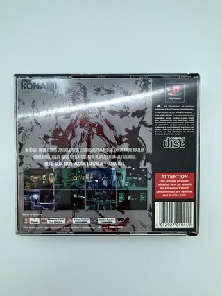 Metal Gear Solid PS1 PAL España Completo
