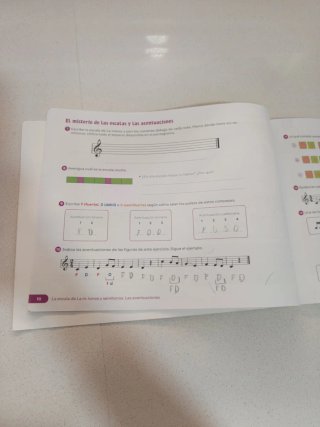 Libro Cuaderno Música y Danza 6 Primaria
