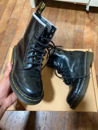 Botas Dr. Martens Negras Charol