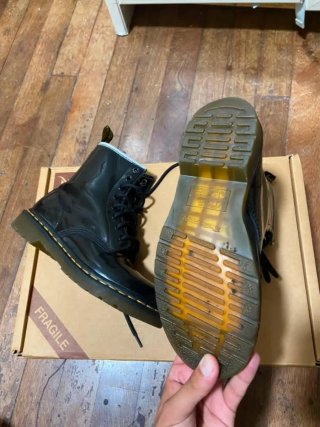 Botas Dr. Martens Negras Charol