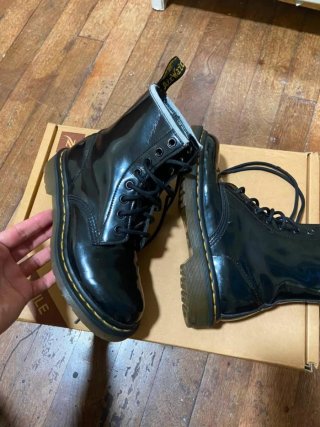 Botas Dr. Martens Negras Charol