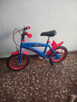 Bicicleta infantil Spiderman