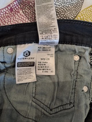 Levi's Jeans Negros Talla W32L32 SlimFit