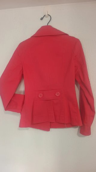 Chaqueta H&M Roja Mujer Talla XS