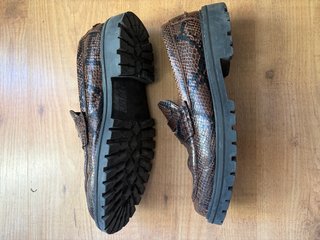 Mocasines H&M Animal Print Talla 44