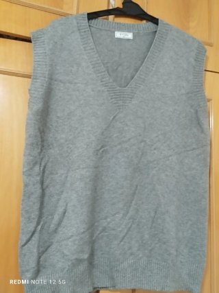 Chaleco unisex EVIMA gris talla 50/52