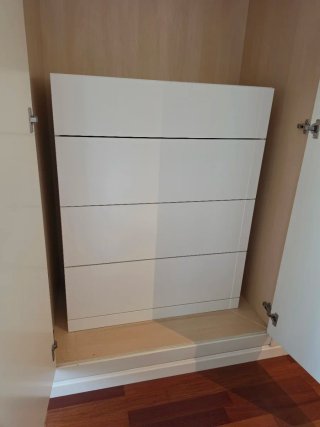 Cómoda IKEA Lastare Blanca