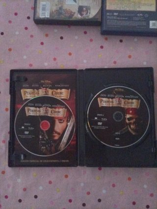 DVD Piratas del Caribe (Español)