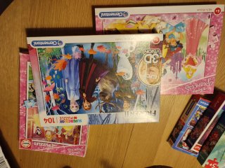 Pack 2 Puzzles Disney Princesas y Frozen